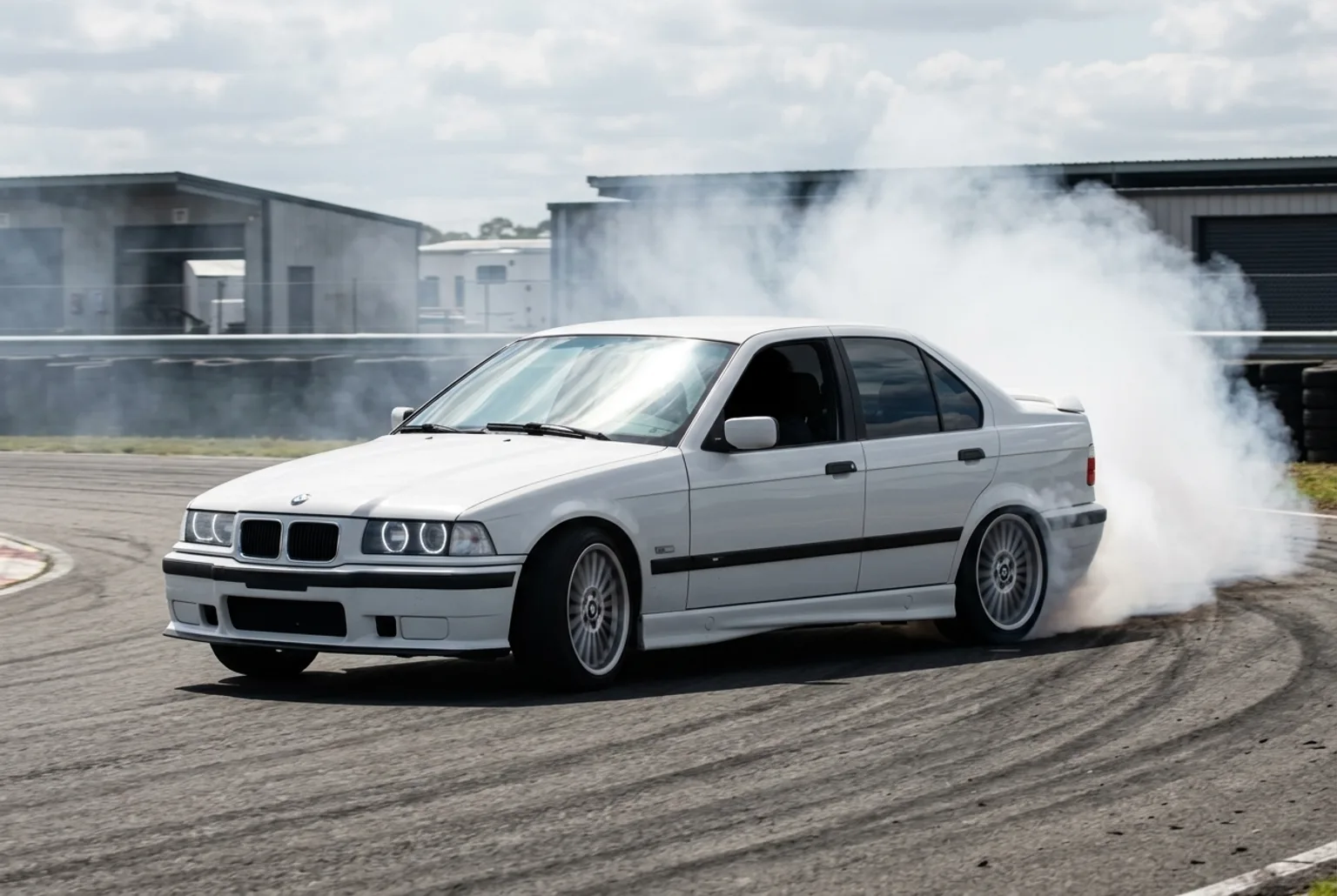Clutch kick: qué es y cómo se hace (drift en BMW E36)