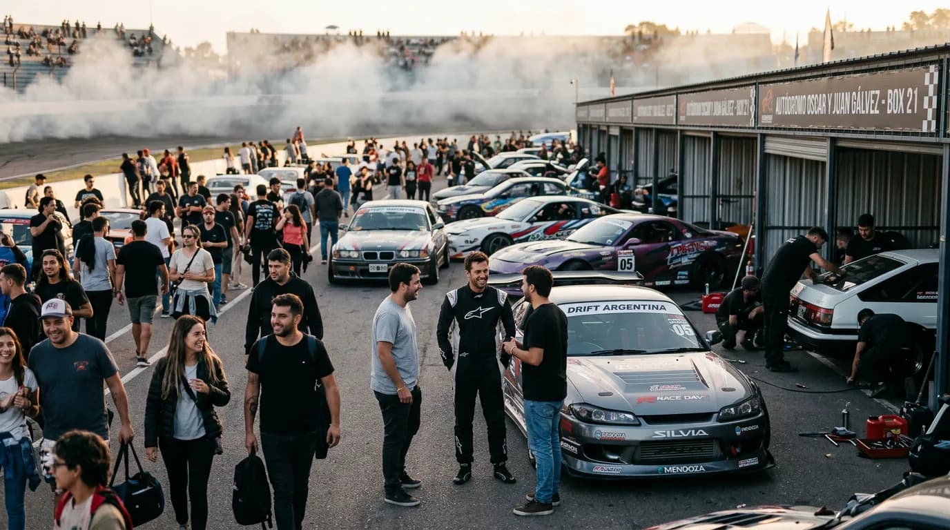 Cómo entrar a la comunidad de drift en Argentina sin contactos