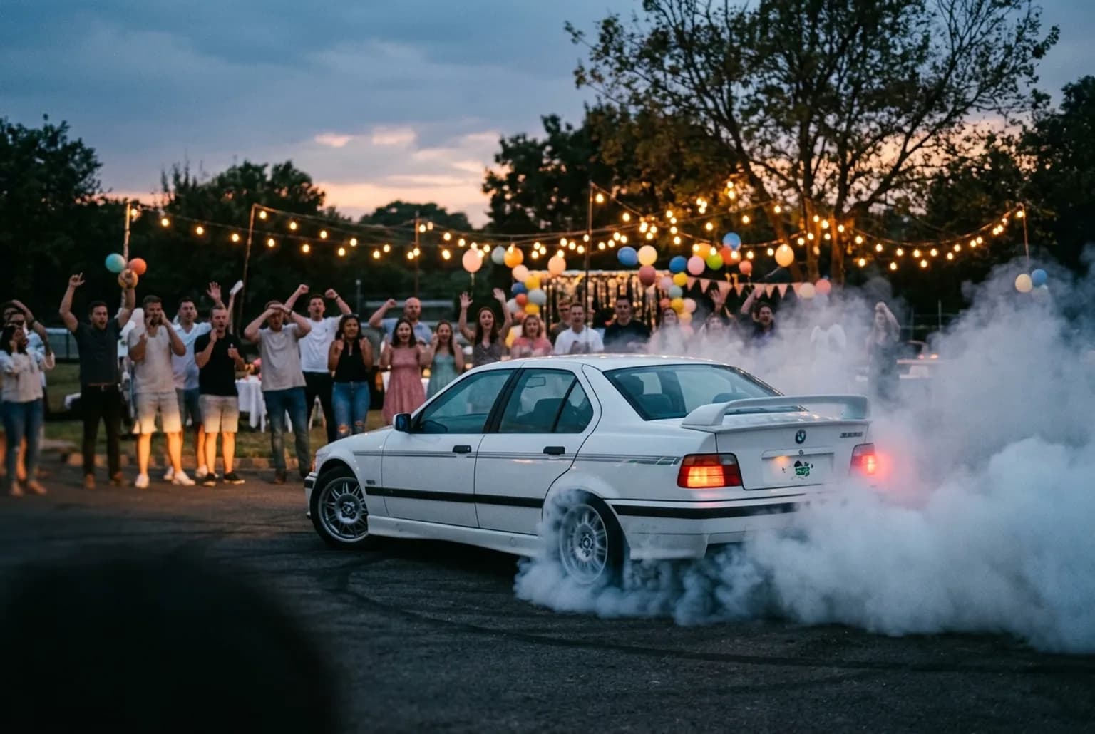 Cumpleanos inolvidable: trae un auto de drift a tu fiesta