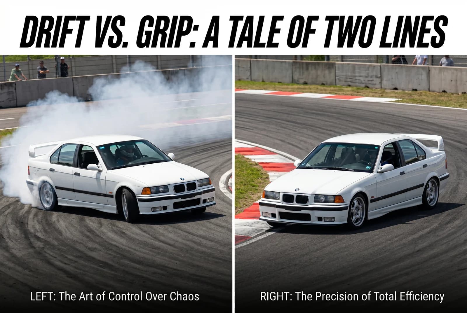 Drift vs Pilotagem Esportiva: Diferencas, Semelhancas e Qual Escolher