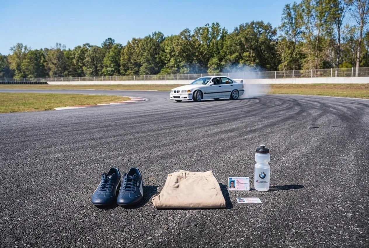 Qué llevar a tu primera clase de drift: la checklist